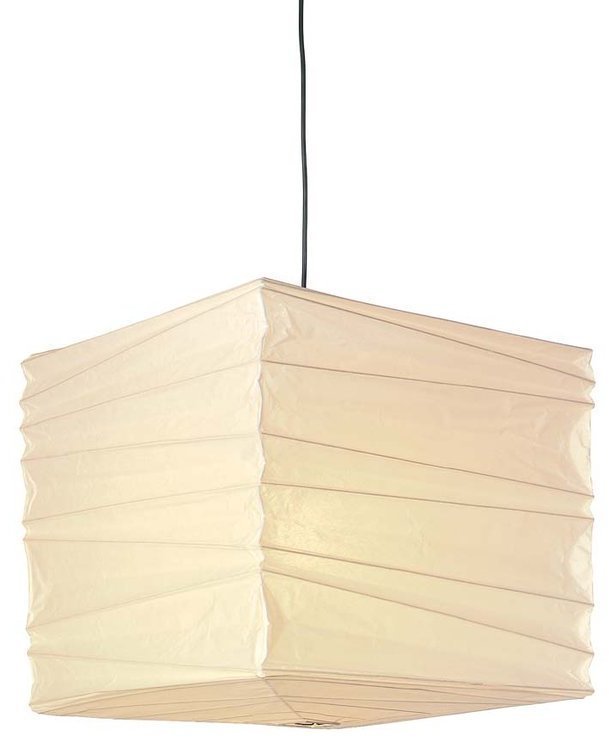 Hängeleuchte Akari 45X von Vitra: Kubische Papierlampe für sanftes Licht im Wohnraum.