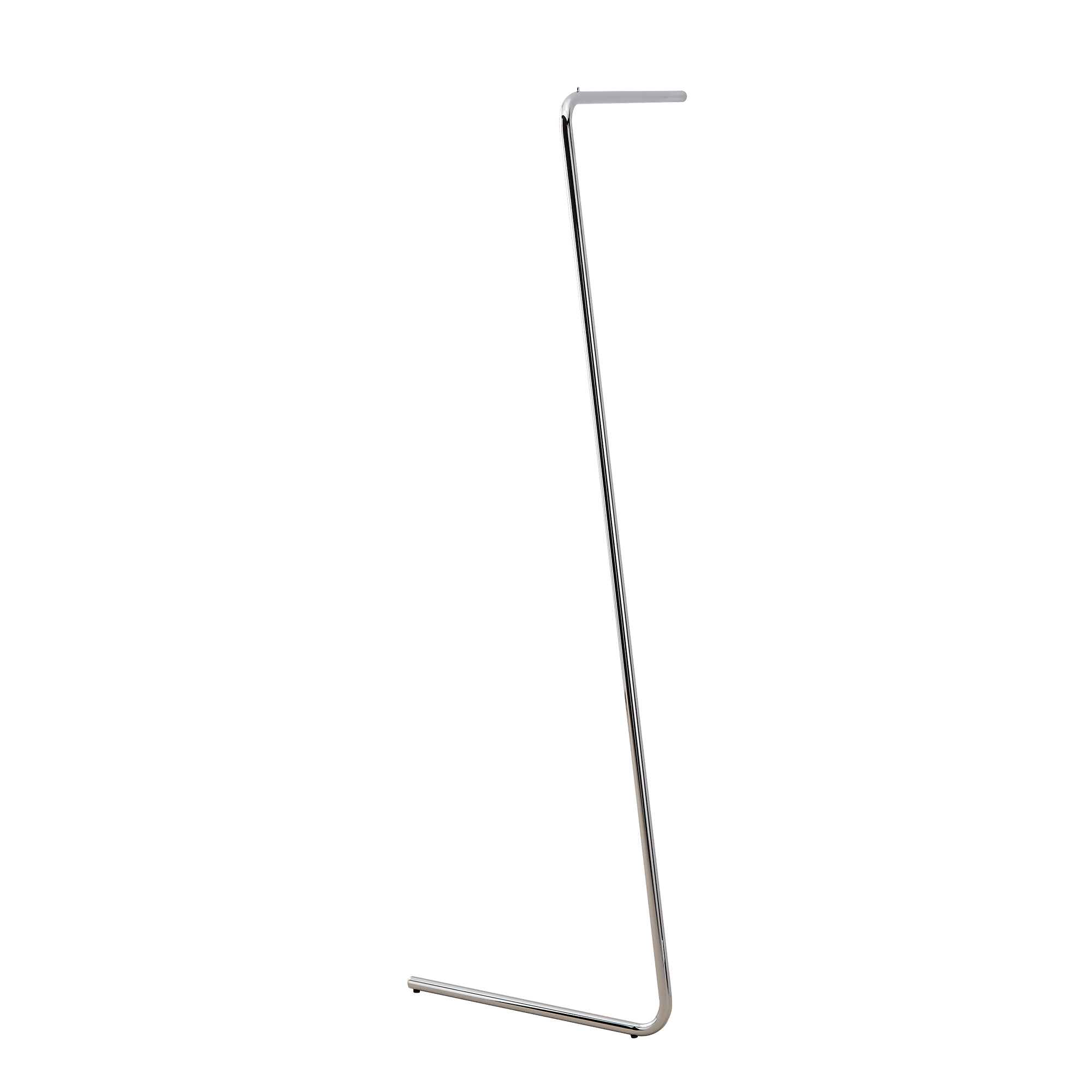 Chromfarbene Sam Anlehngarderobe von Mox, minimalistische Garderobe für Flur und Diele.