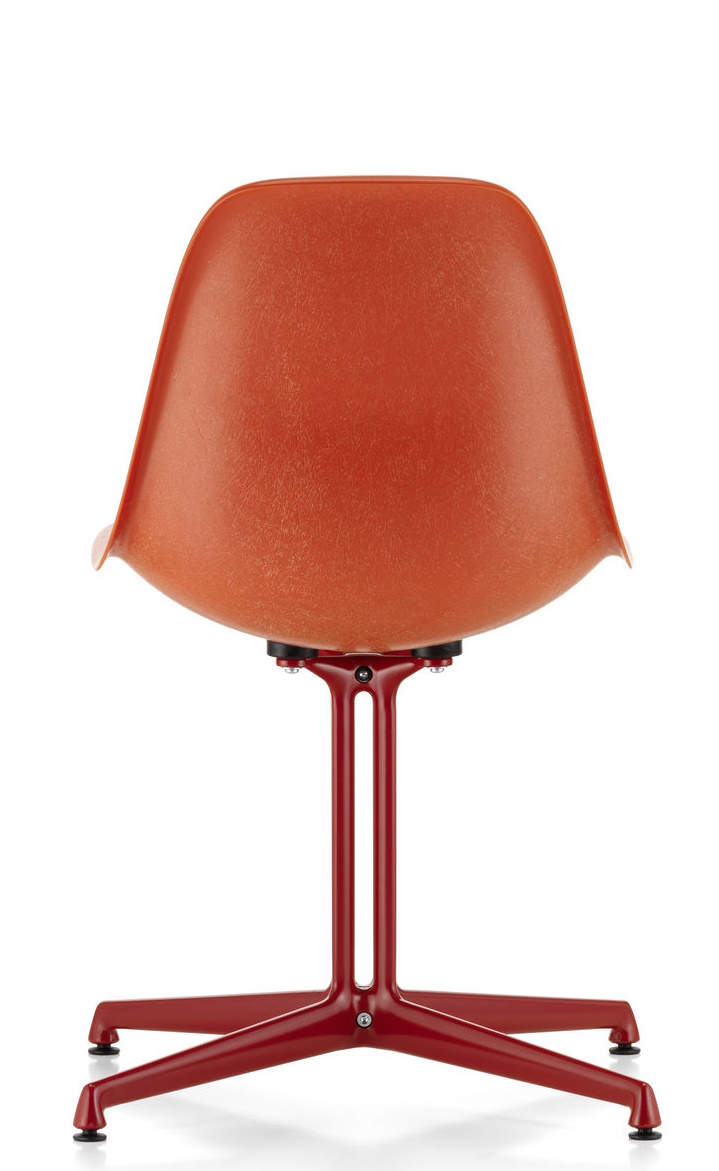 Eames Fiberglass Side Chair La Fonda Rot Orange Vitra LIMITED EDITION 