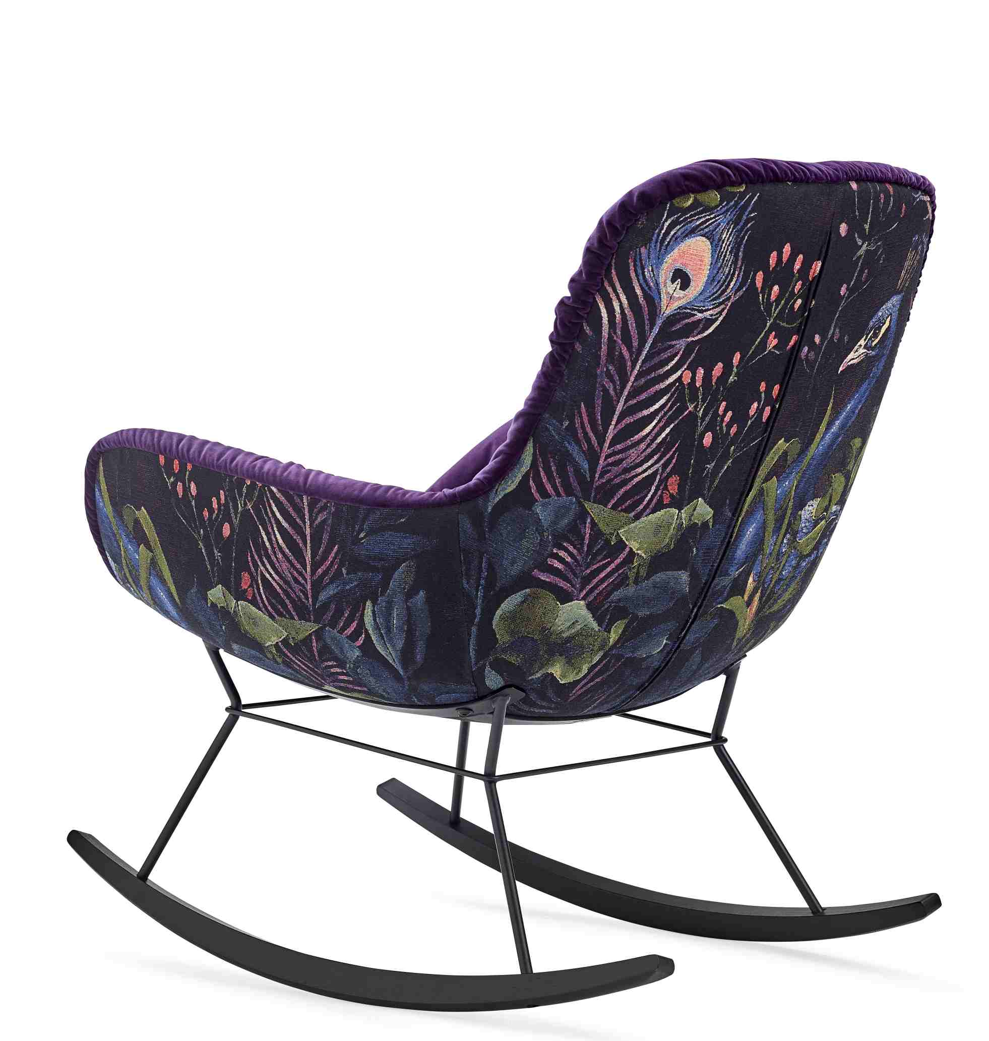 Leya Rocking Lounge Chair Schaukelsessel Freifrau Manufaktur