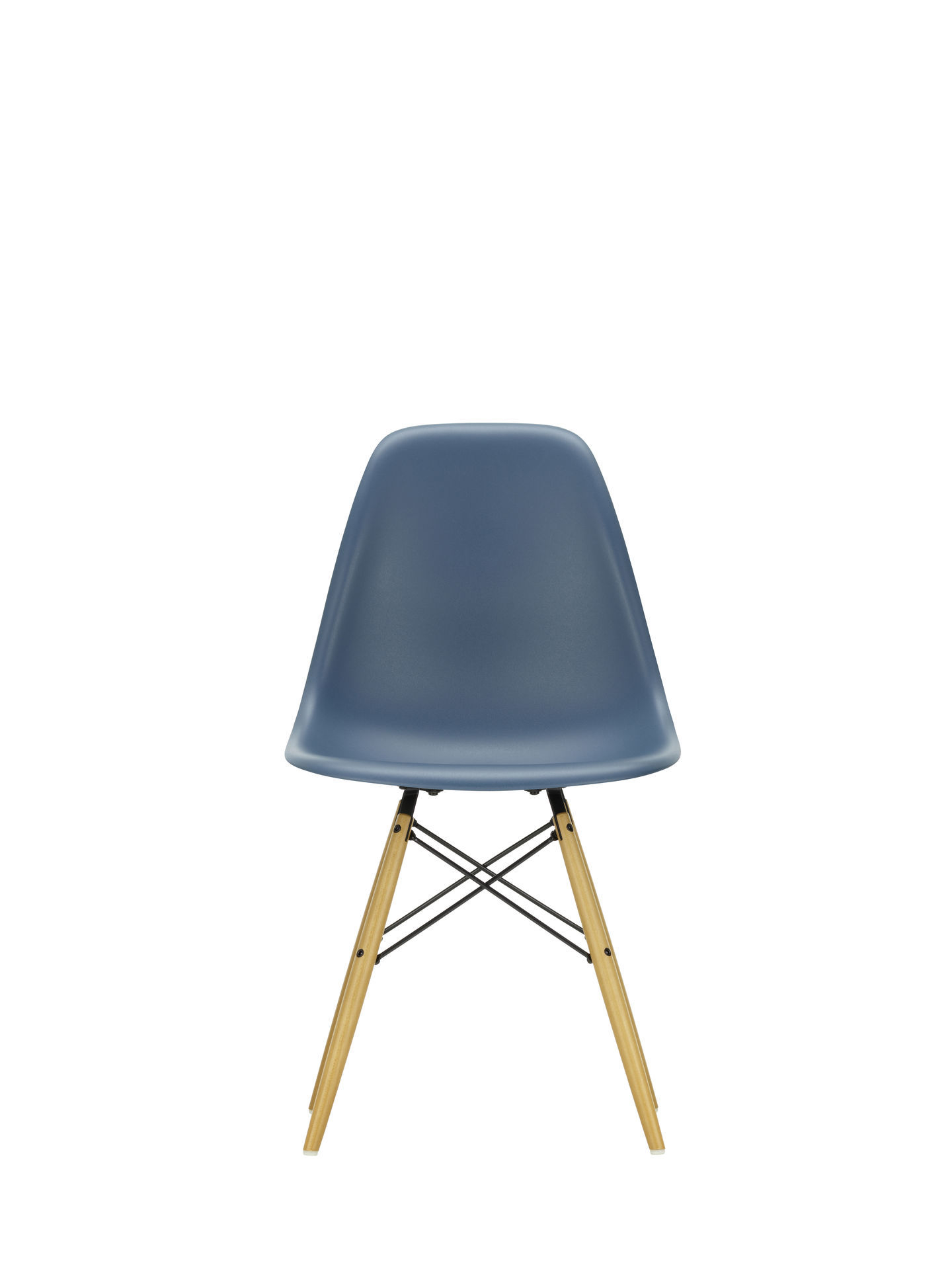 Eames Plastic Side Chair DSW Vitra Ahorn gelblich-Hellgrau
