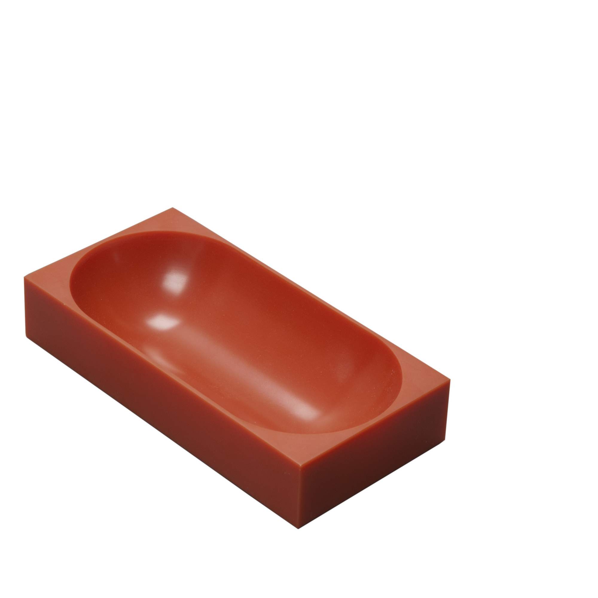 Braune Modul 2 Magnetic Bowl Schale, Teil eines 2er-Sets, für den modernen Haushalt.