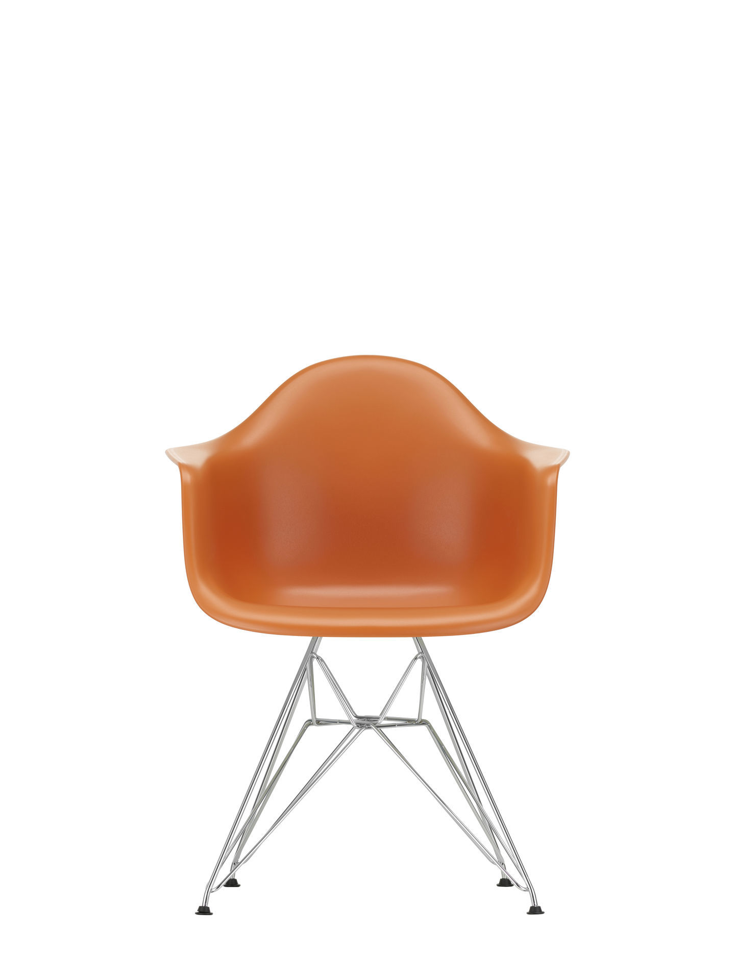 Eames Plastic Arm Chair DAR Stuhl Vitra Schwarz - Tiefschwarz