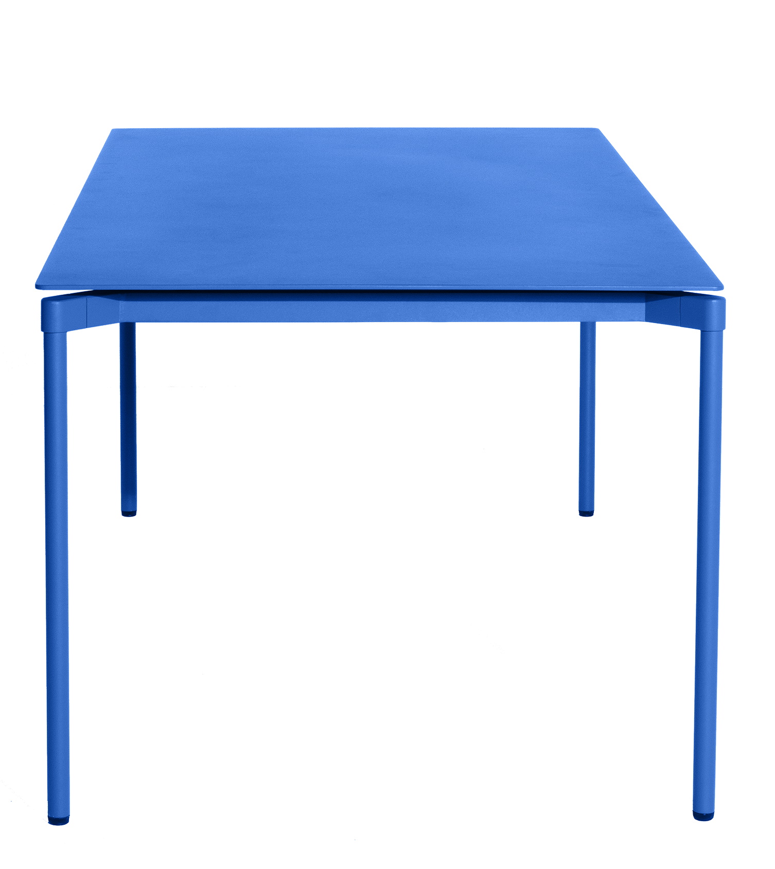 Blauer Fromme Esstisch rechteckig von Petite Friture, minimalistisches Design für Esszimmer und Küche.
