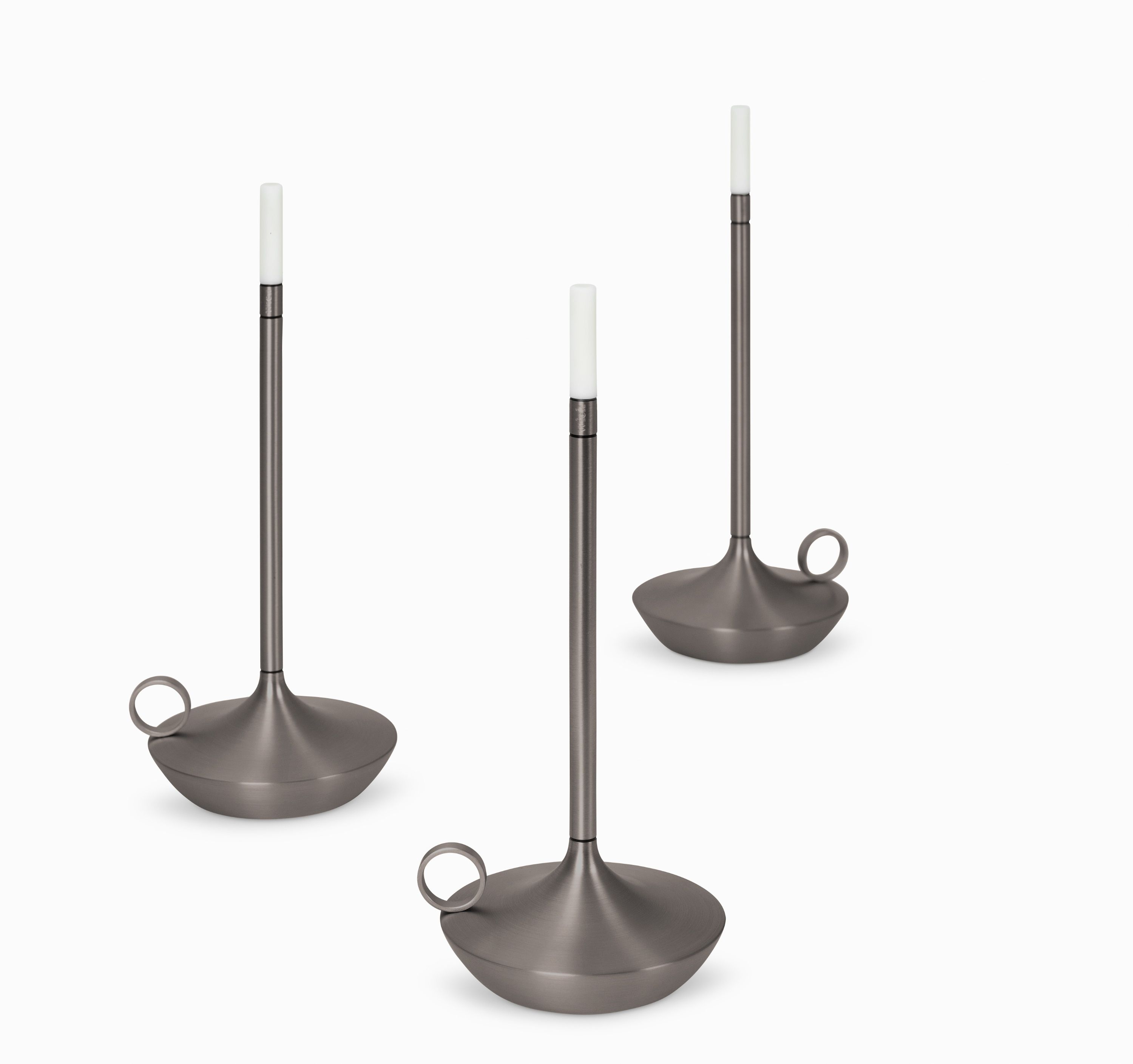 Wick Portable Akkuleuchte / Tischleuchte mit USB graphit Graypants