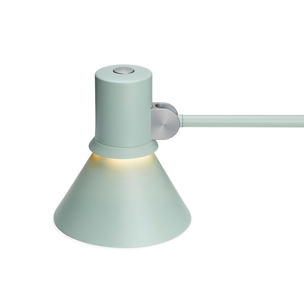 Anglepoise Type 80 Tischleuchte in Grün, moderne Schreibtischlampe für Büro und Arbeitszimmer.