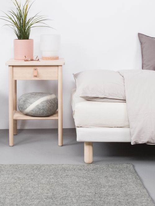 Mono Rechteckig Filzteppich 160 x 230 cm myfelt Carl (grau meliert)