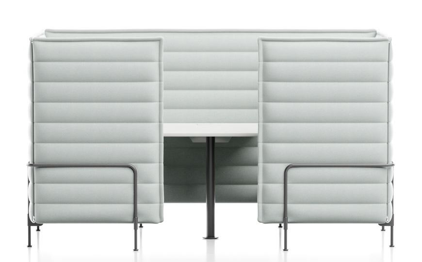 Alcove Cabin Love Seat Highback Sofa Vitra