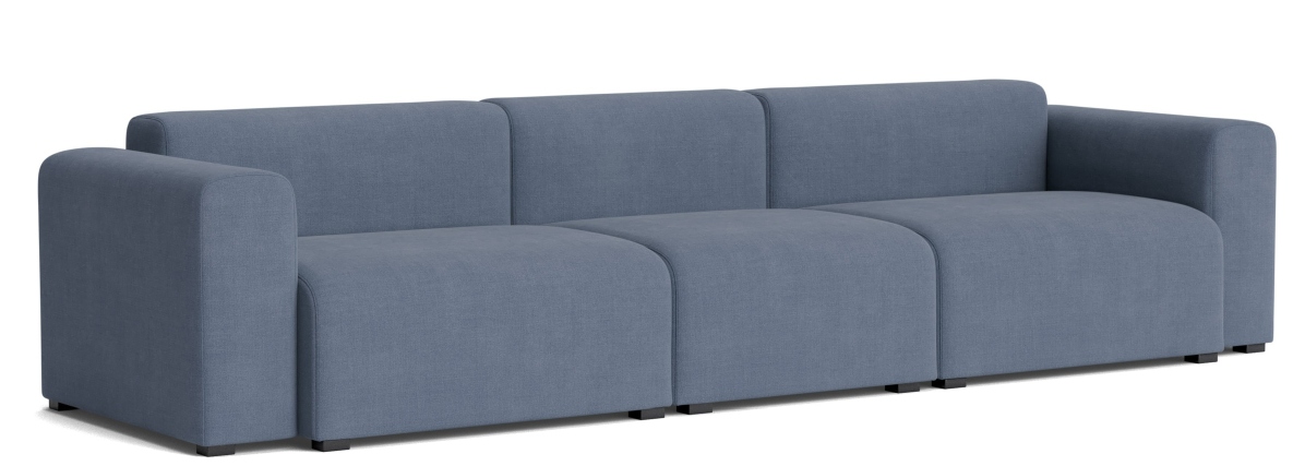 Mags Sofa 3-Sitzer Combination 1 Low Armrest Hay Stoff Linara 198