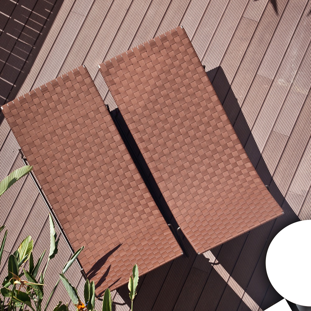 Trenza TU0704 Chaise loungue Outdoor Liege Andreu World