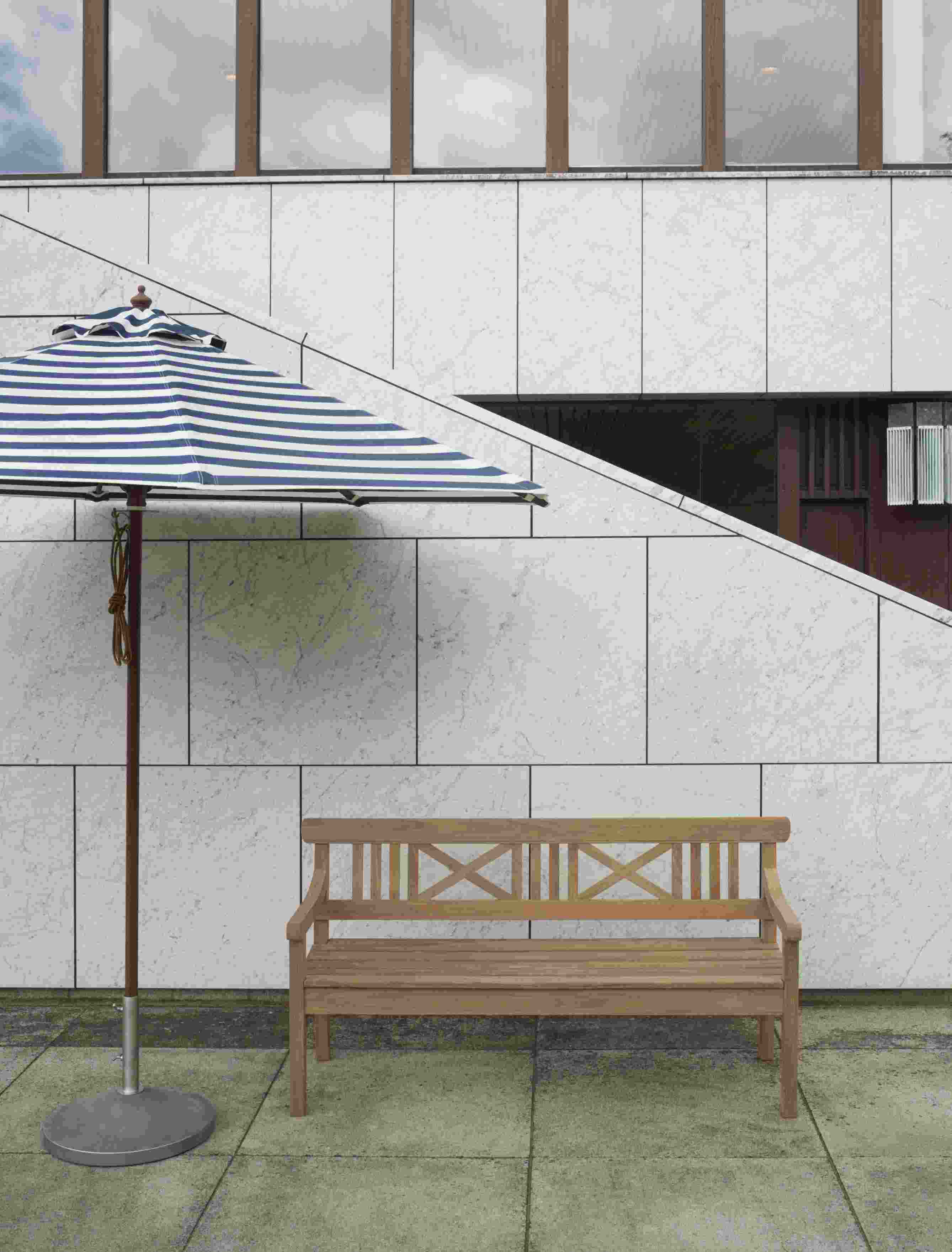 Messina Sonnenschirm Skagerak by Fritz Hansen Ø 210 cm / Off white