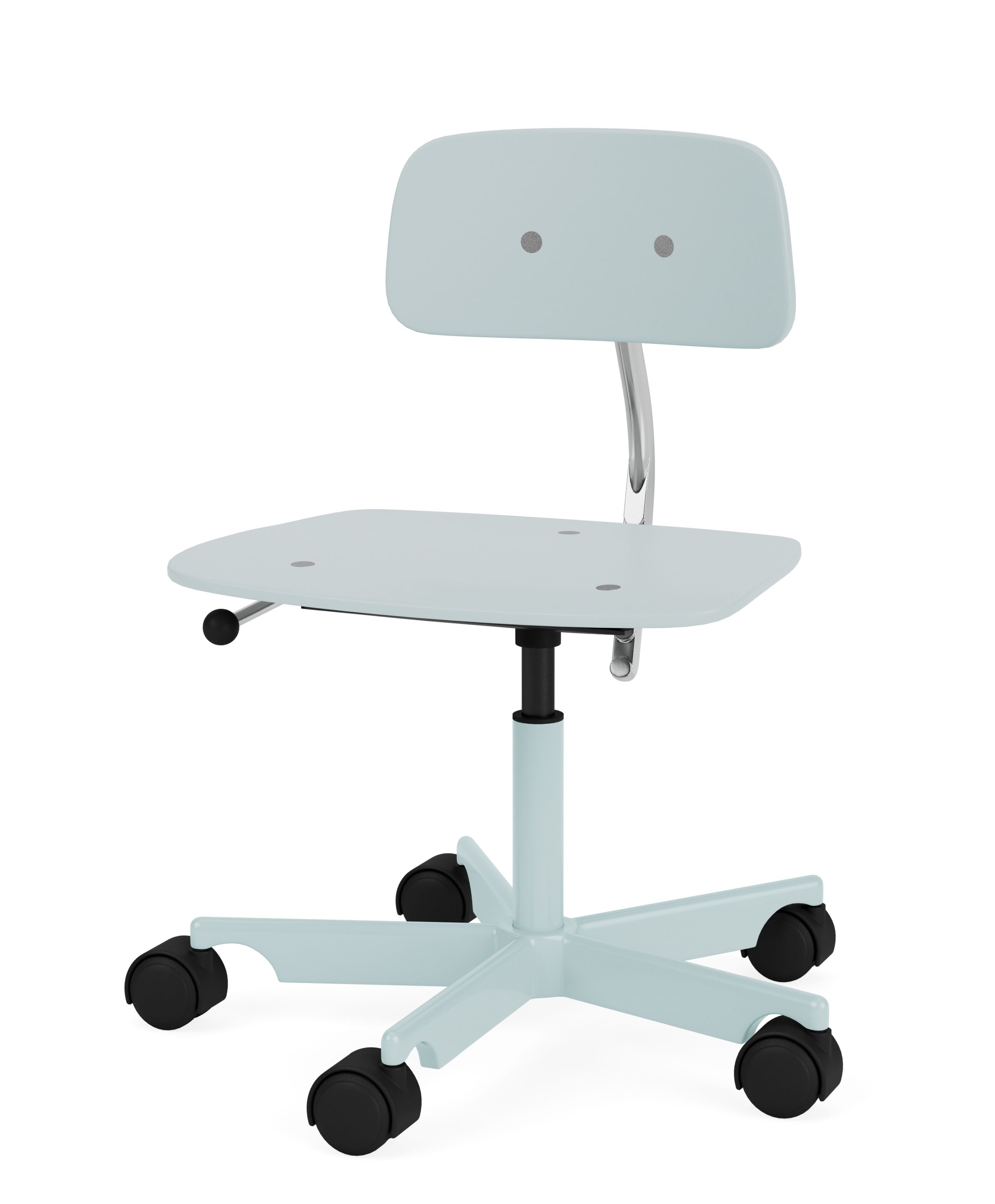 Kevi Kids Drehstuhl in Flint Montana, ein ergonomischer Bürostuhl für Kinder mit Rollen.