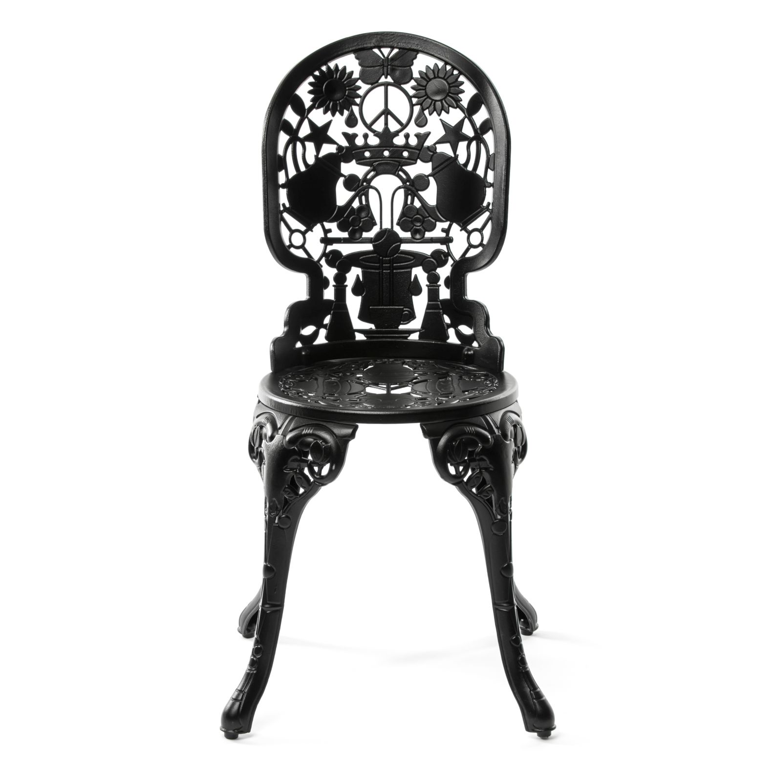Industry Chair Stuhl Seletti Schwarz