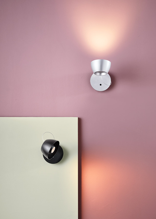 Irio W UP Wall lamp Wandleuchte Baltensweiler
