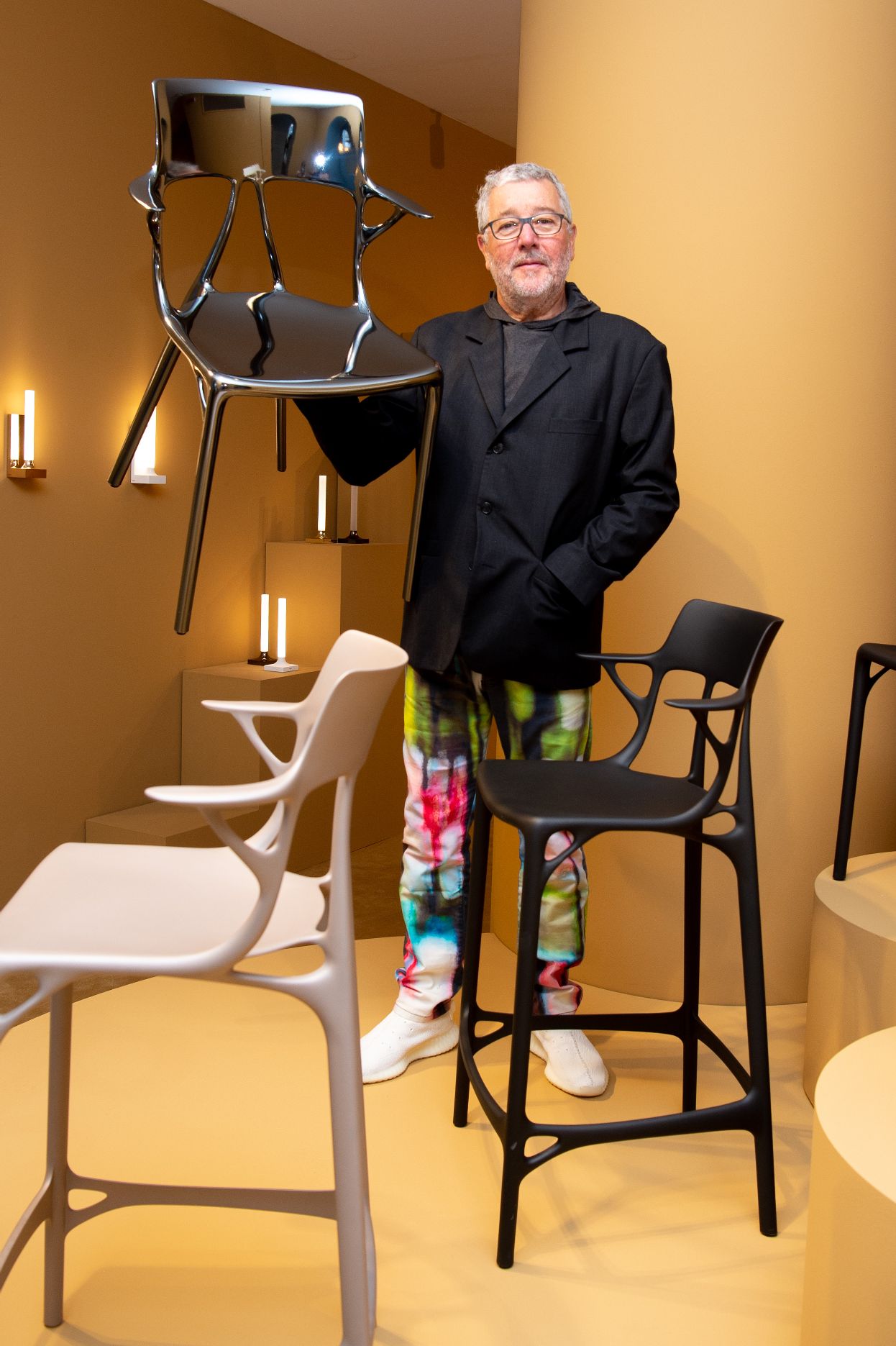 A.I. Barstool Barhocker H 108 cm Kartell