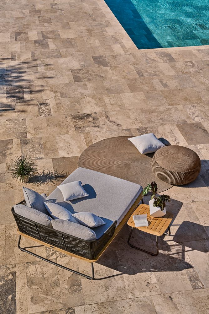 Pouf Hocker Groß Indoor / Outdoor Weishäupl 