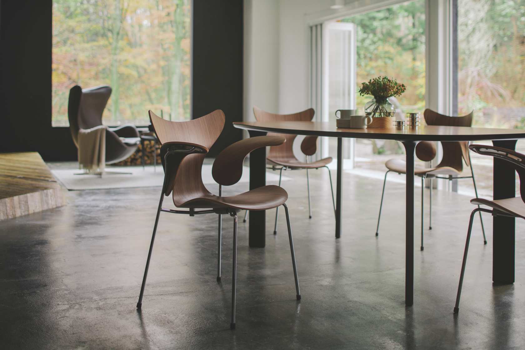 Lily Armlehnenstuhl 3208 Fritz Hansen