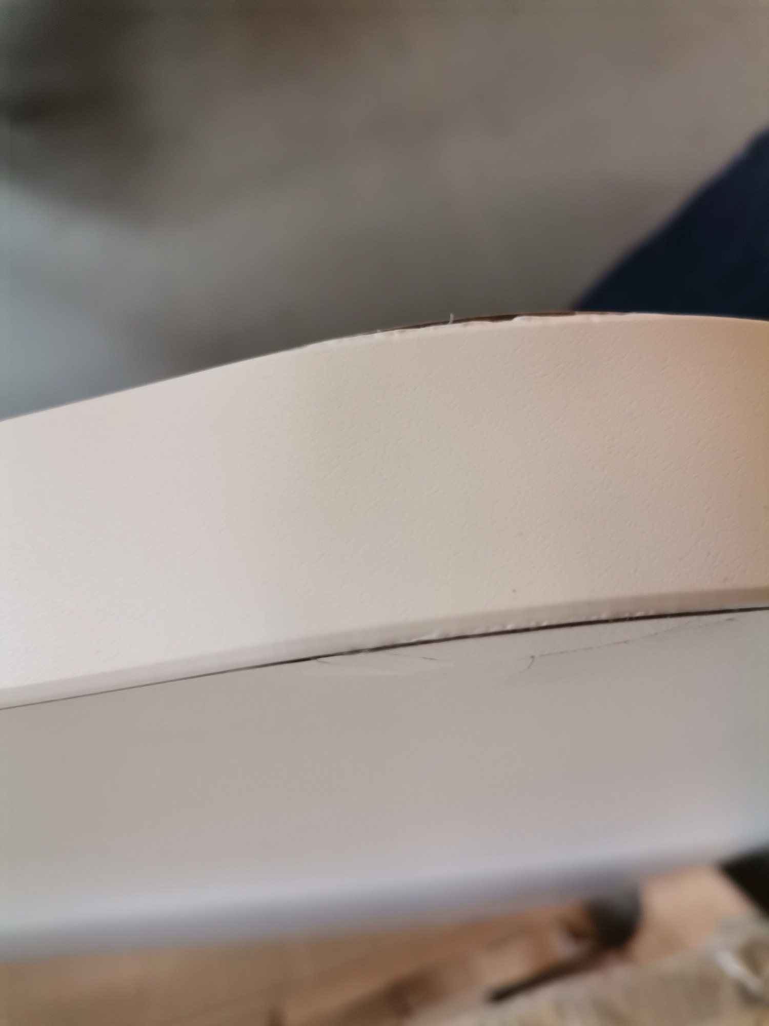 Max - Tisch 190 x 90/73cm auf Rollen / ZINKWEISS Kartell MÄNGELEXEMPLAR