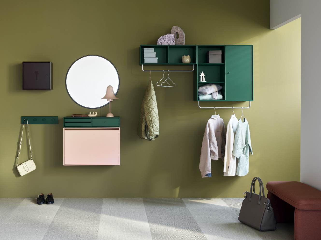 Colour Frame Mirror Around Spiegel Montana