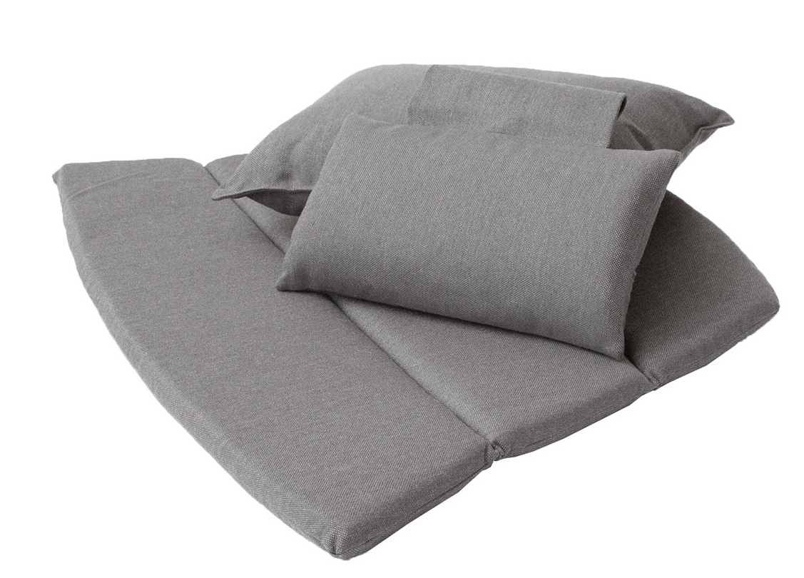 Breeze Outdoor Highbacksessel Cane-Line Taupe mit Kissen