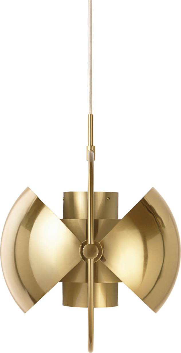 Multi-Lite Pendant lamp Pendelleuchte Messing Gubi