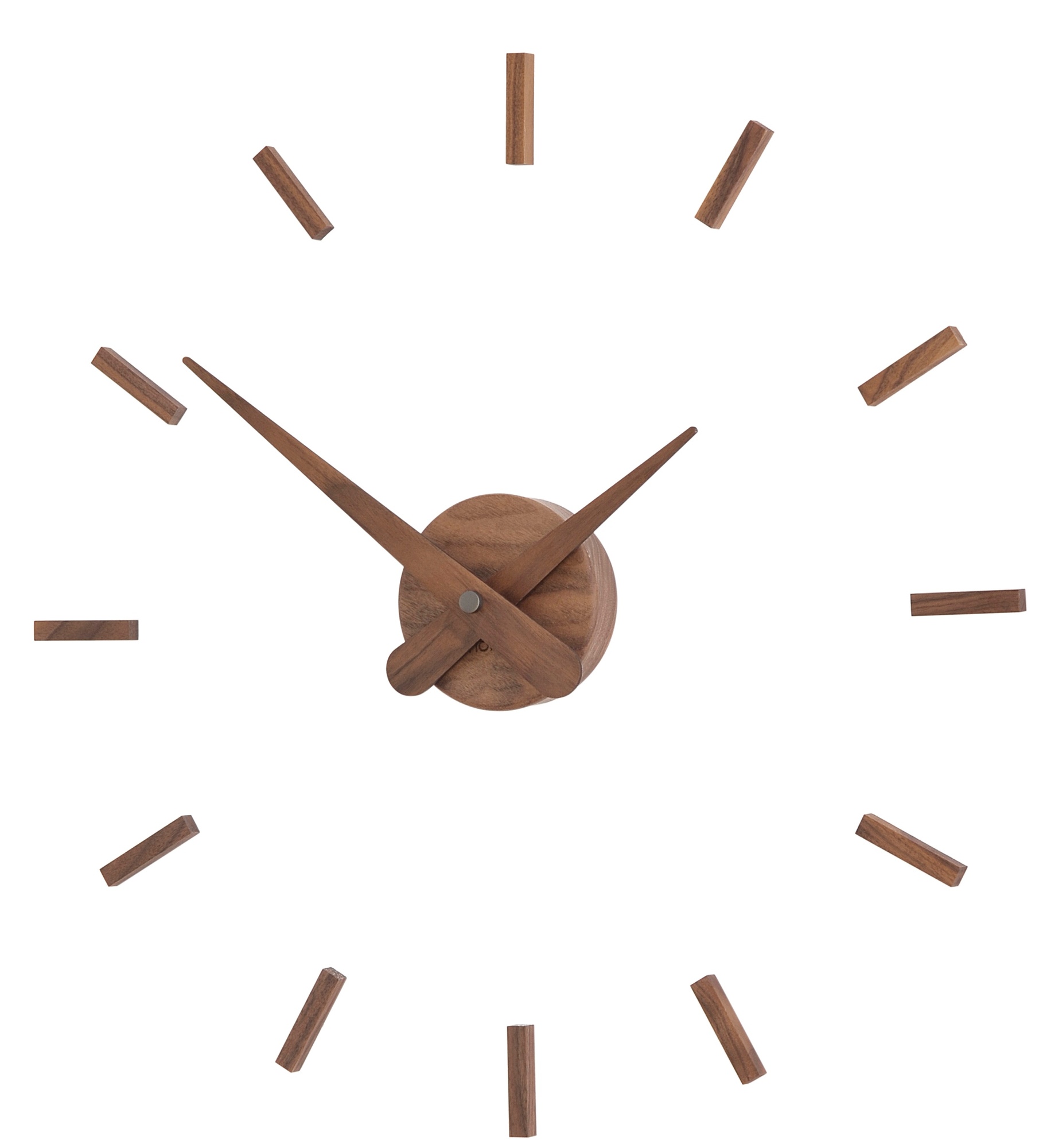 Sunset N Wanduhr von nomon aus Holz, modernes Design für Wohnzimmer und Büro.