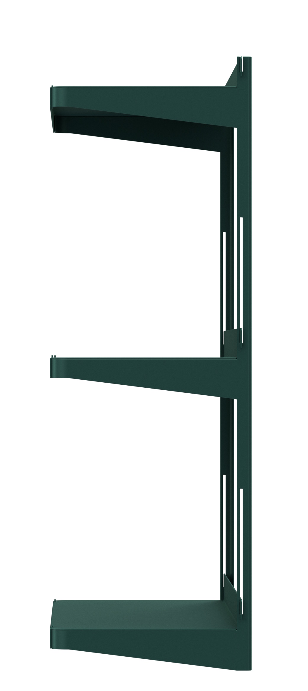 Click Wandregal B 71 x T 21 x H 61 cm / DUNKELGRÜN New Tendency EINZELSTÜCK