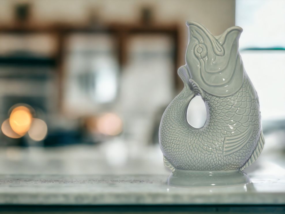 Gluckigluck Karaffe / Vase-sage green XL