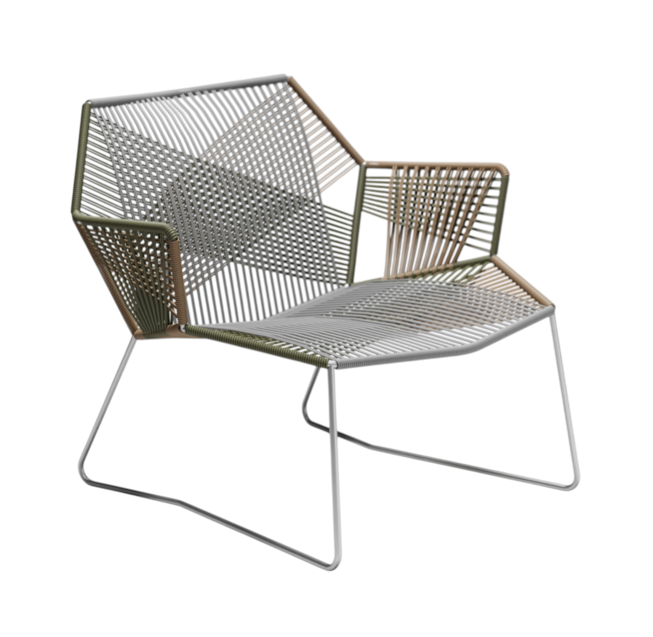 Tropicalia TR0 Armchair Indoor Sessel lackiert mit Armlehnen Moroso