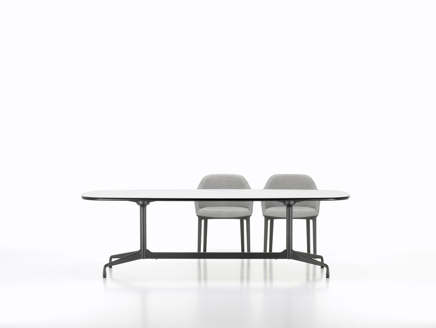 Eames Segmented Table Dining Esstisch Bootsform 240 cm Vitra