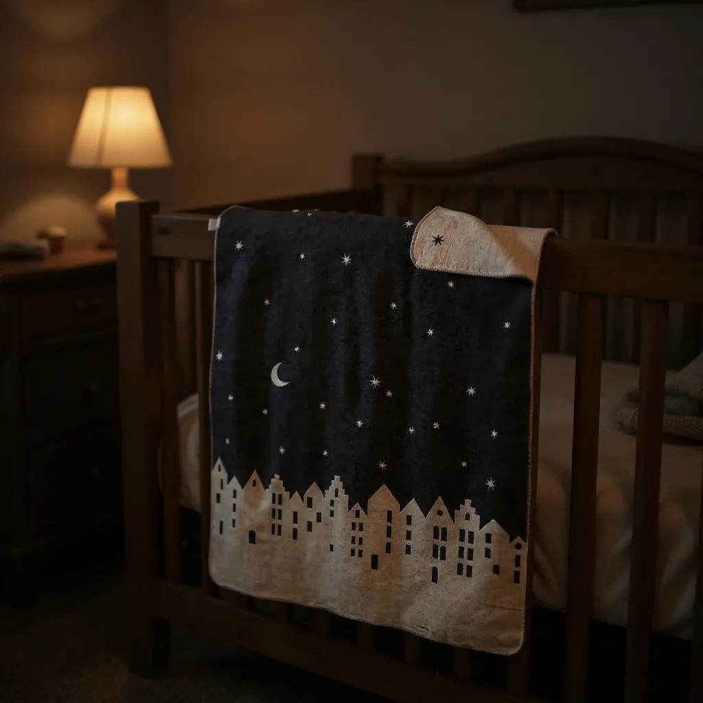 Decke Gross Winterstadt Räder