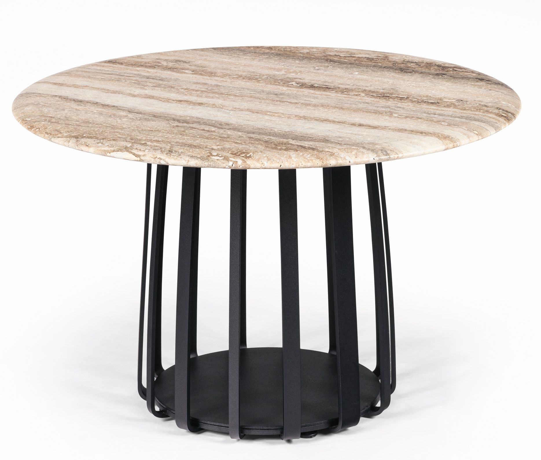 BC 09 Basket Outdoor Couch-/ Beistelltisch Janua Ø 78 x H 39 cm / Travatin Sriato