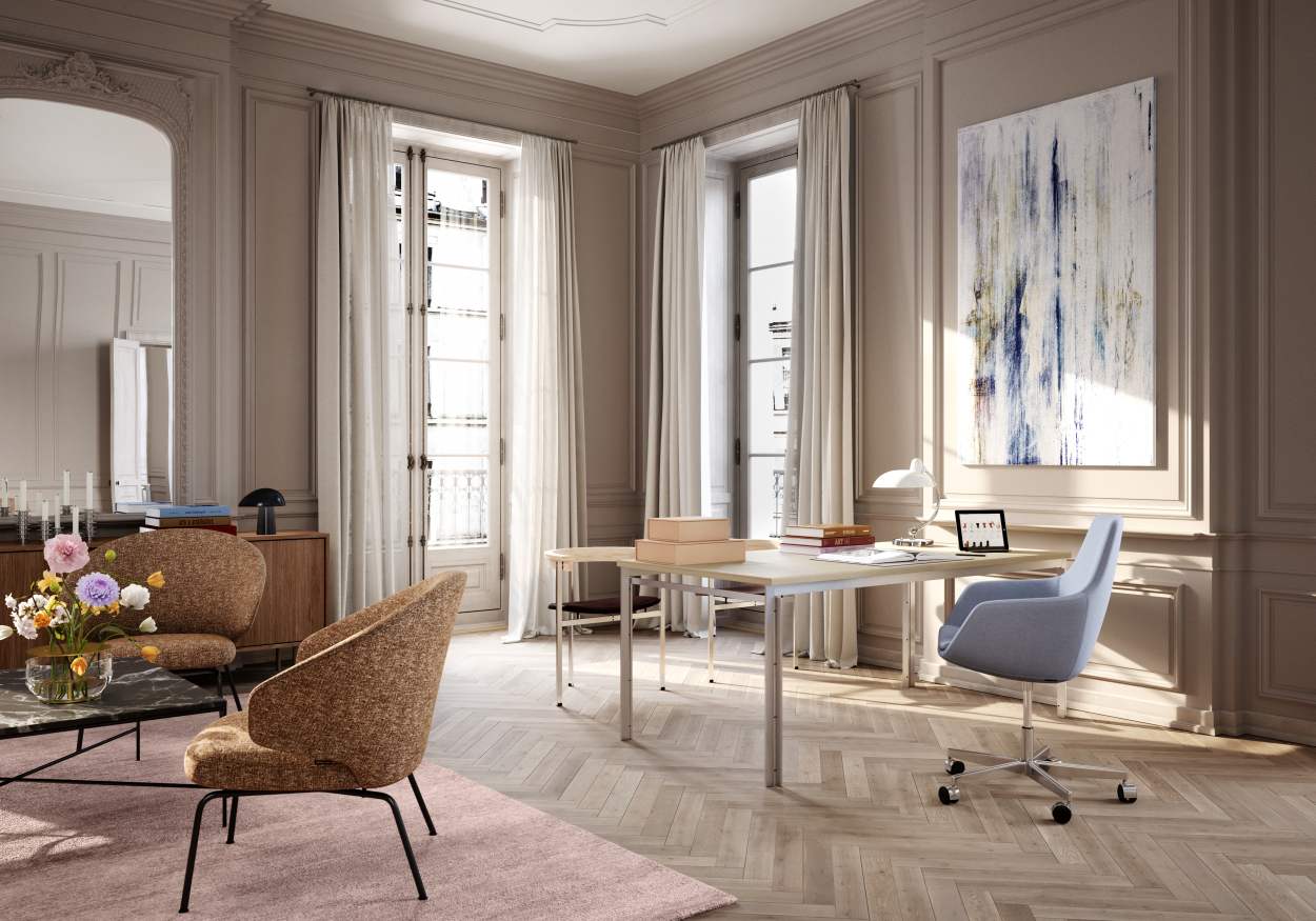 PK51 / PK 51 Esstisch Fritz Hansen