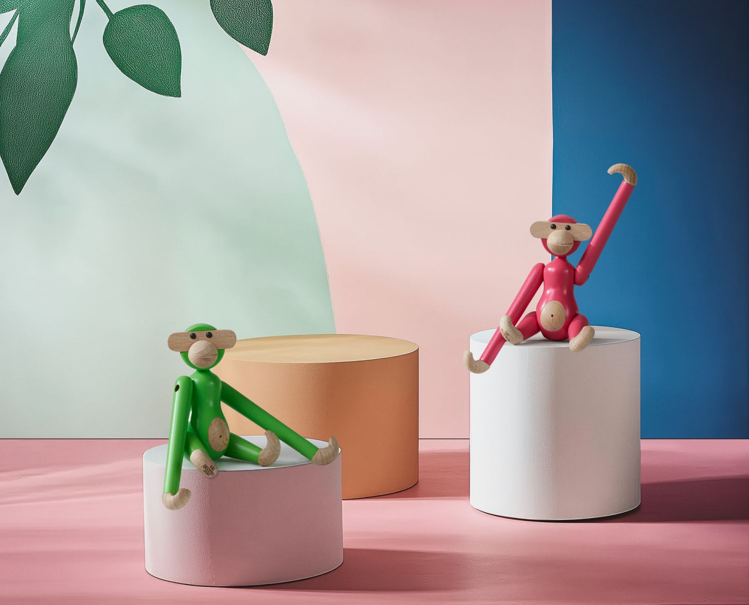 Affe Mini farbig Kay Bojesen