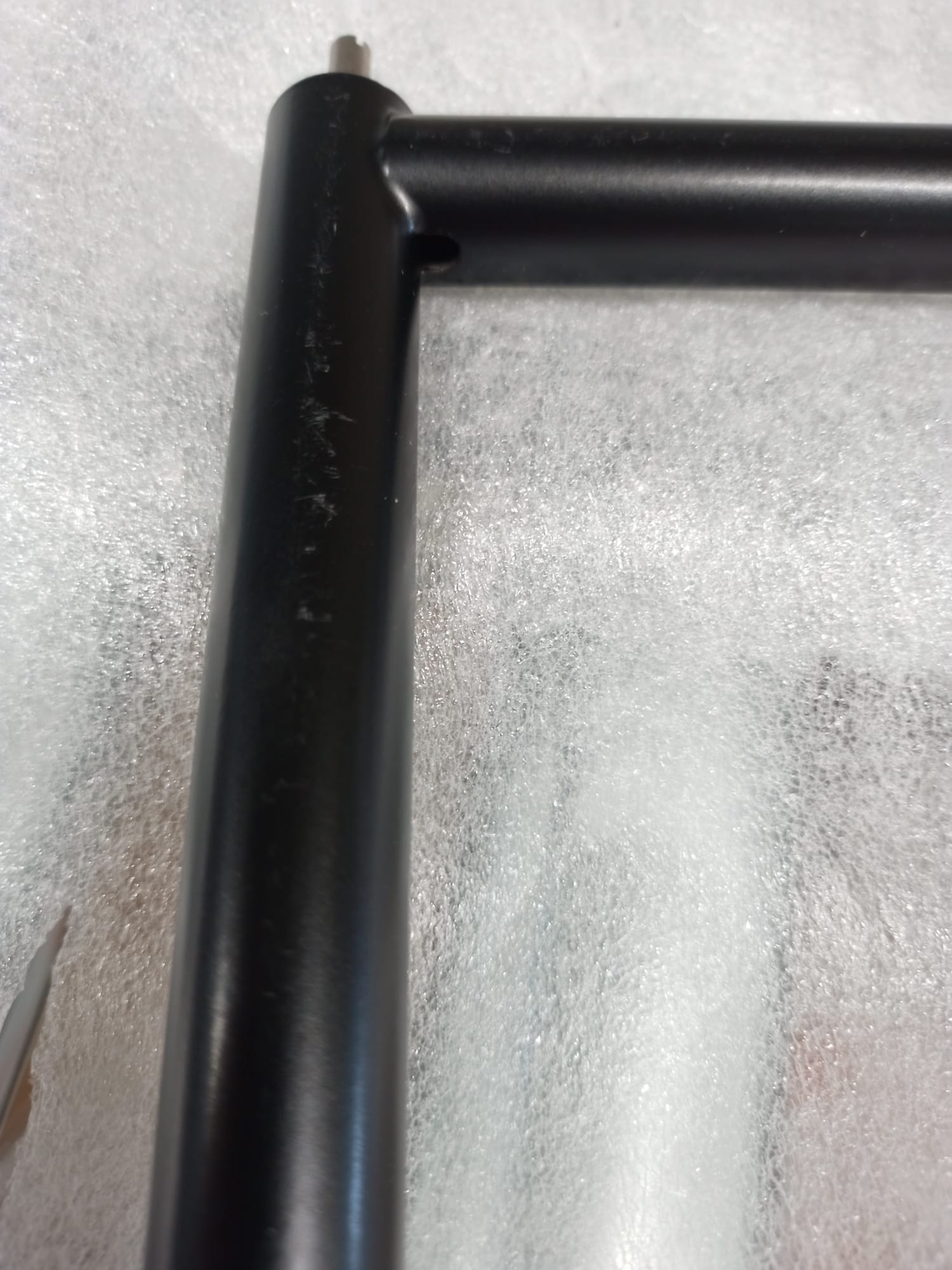 Eiermann 3 Tischgestell farbig SCHWARZ 58x29 cm Richard Lampert MÄNGELEXEMPLAR  1