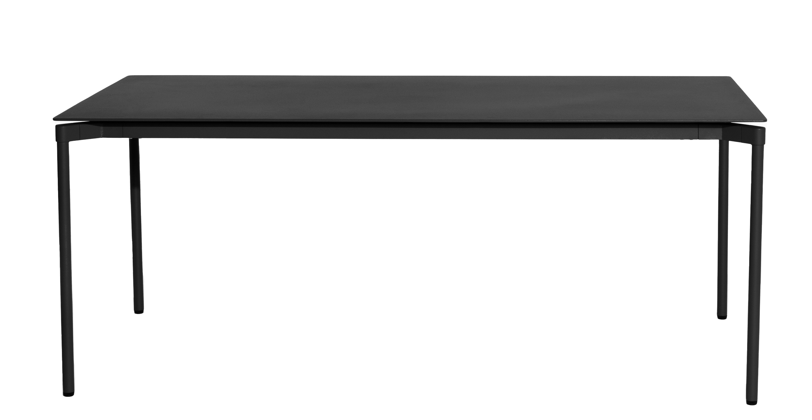 Schwarzer Fromme Esstisch rechteckig von Petite Friture. Moderner Esstisch mit minimalistischem Design für Esszimmer.