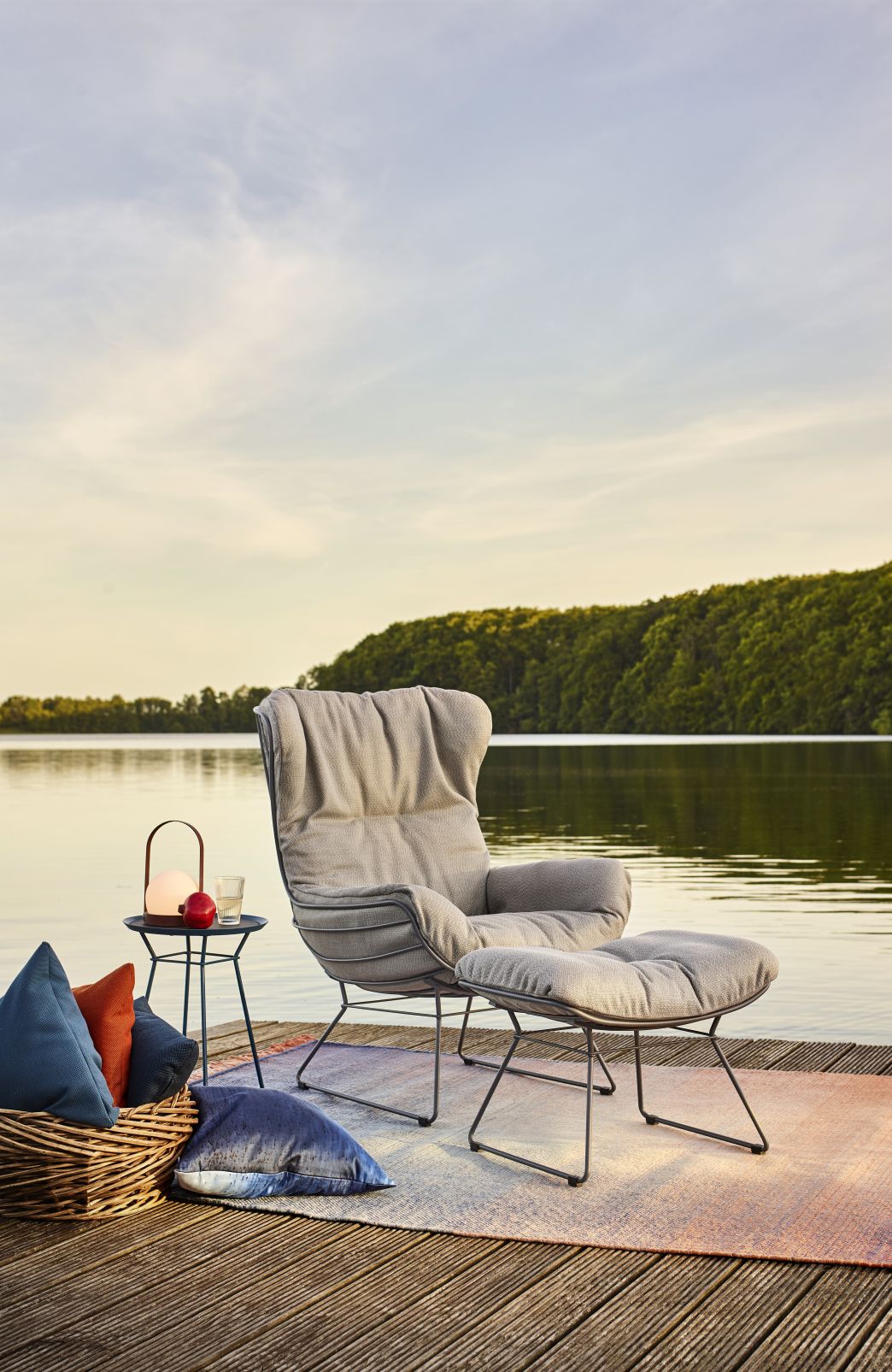 Leyasol Ottoman Outdoor Freifrau Manufaktur