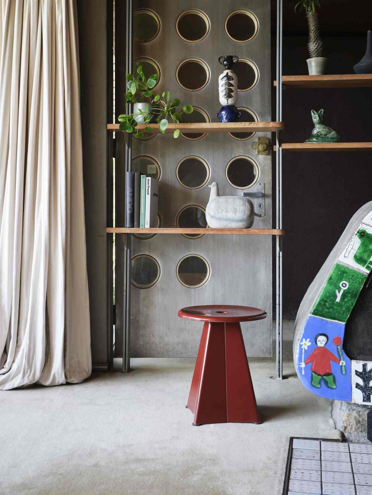 Tabouret Métallique Metallic Hocker Vitra