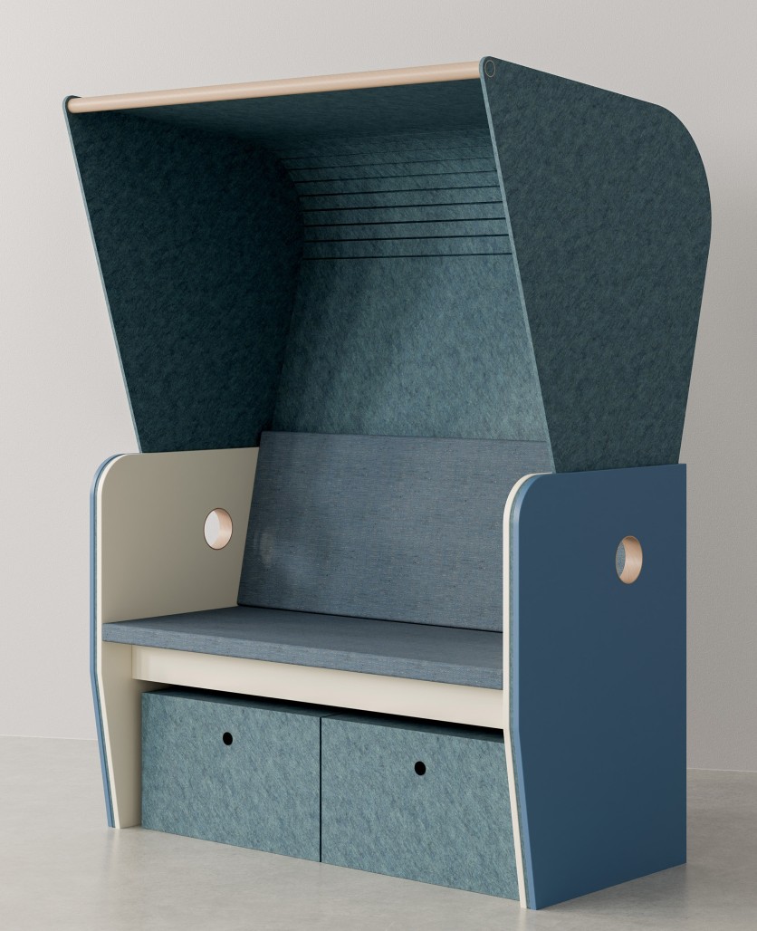 Baltic Strandkorb Besprechungs-/ Rückzugsplatz Palmberg