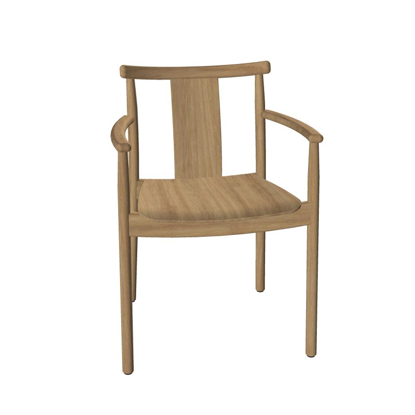 Merkur Dining Chair Stuhl mit Armlehnen / Esszimmerstuhl Audo Copenhagen