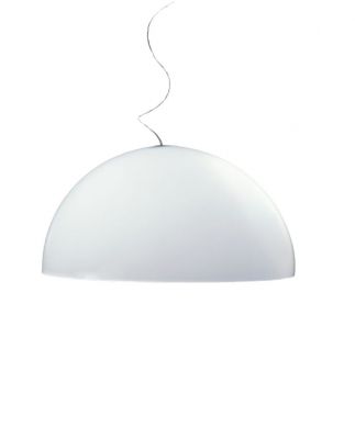 Weiße Blow Pendelleuchte von Martinelli Luce, moderne Hängelampe für stilvolle Innenraumbeleuchtung.