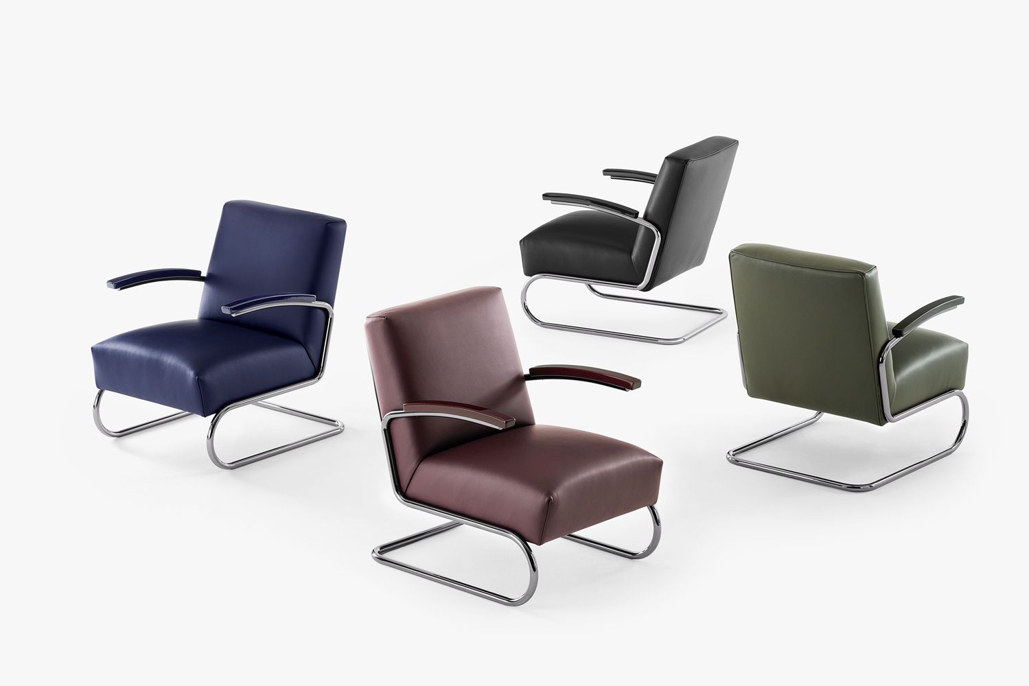 JS. Thonet by Jil Sander S 411 / S411 Sessel Nordic Thonet