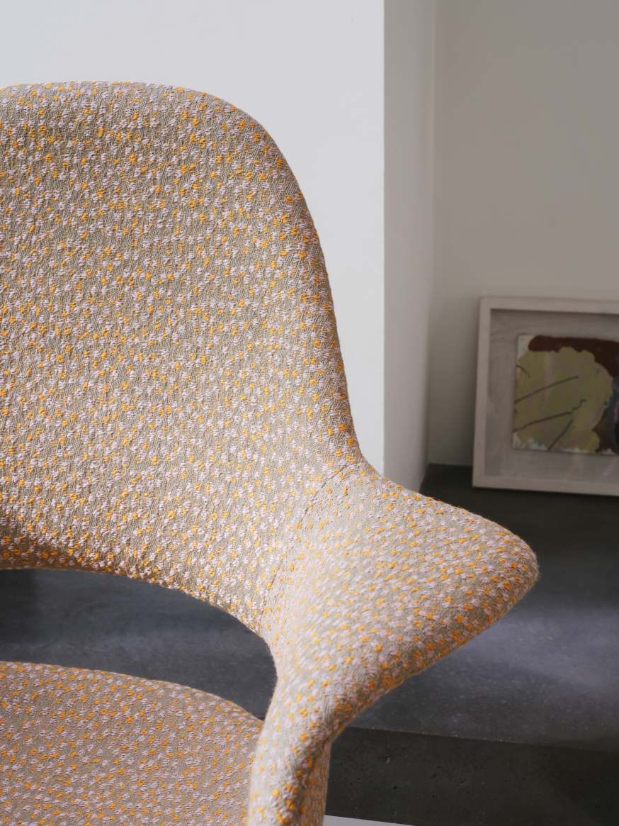 Organic Conference Konferenzstuhl Vitra Stoff Kvadrat Ria 03 (981) LIMITED EDITION AUSSTELLUNGSSTÜCK 