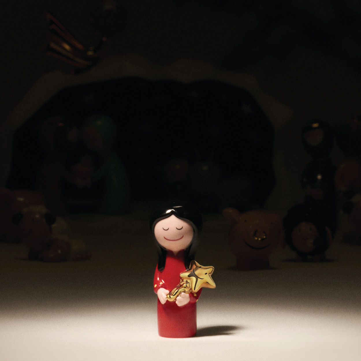 AGJ01 18 Figlio delle stelle Porzellanfigur Alessi