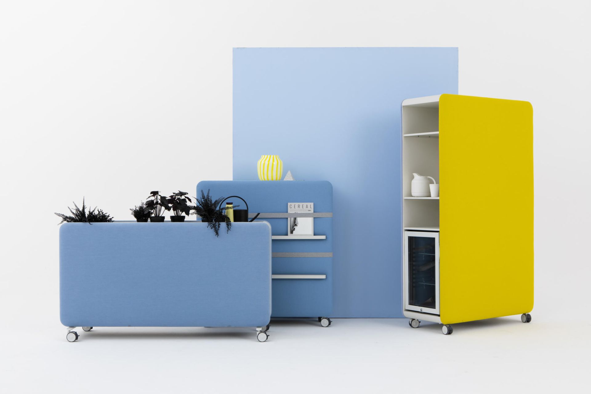 Pillow Space Akustik- / Raumteiler Cascando