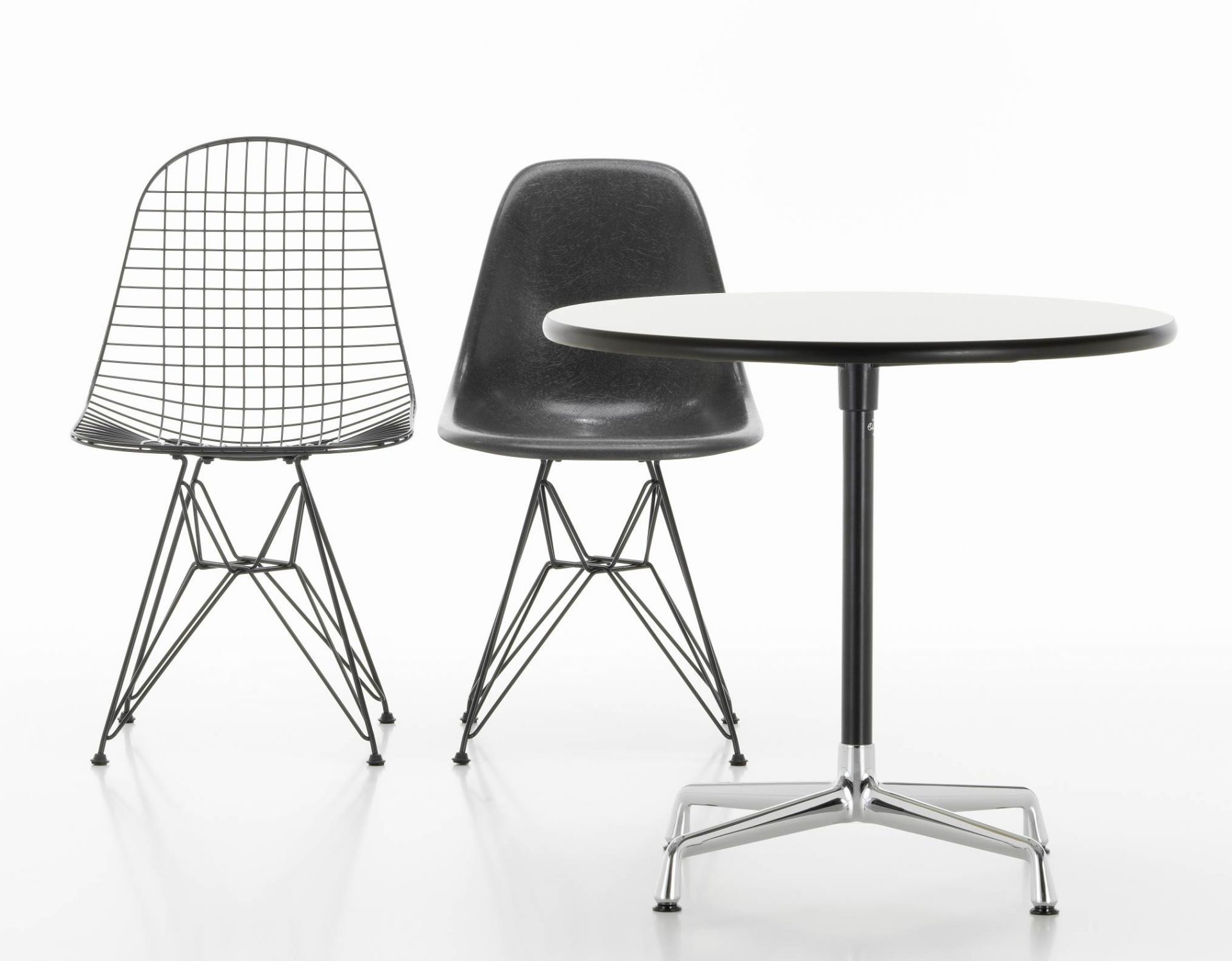 Eames Contract Table Tisch rund Ø70 cm Vitra