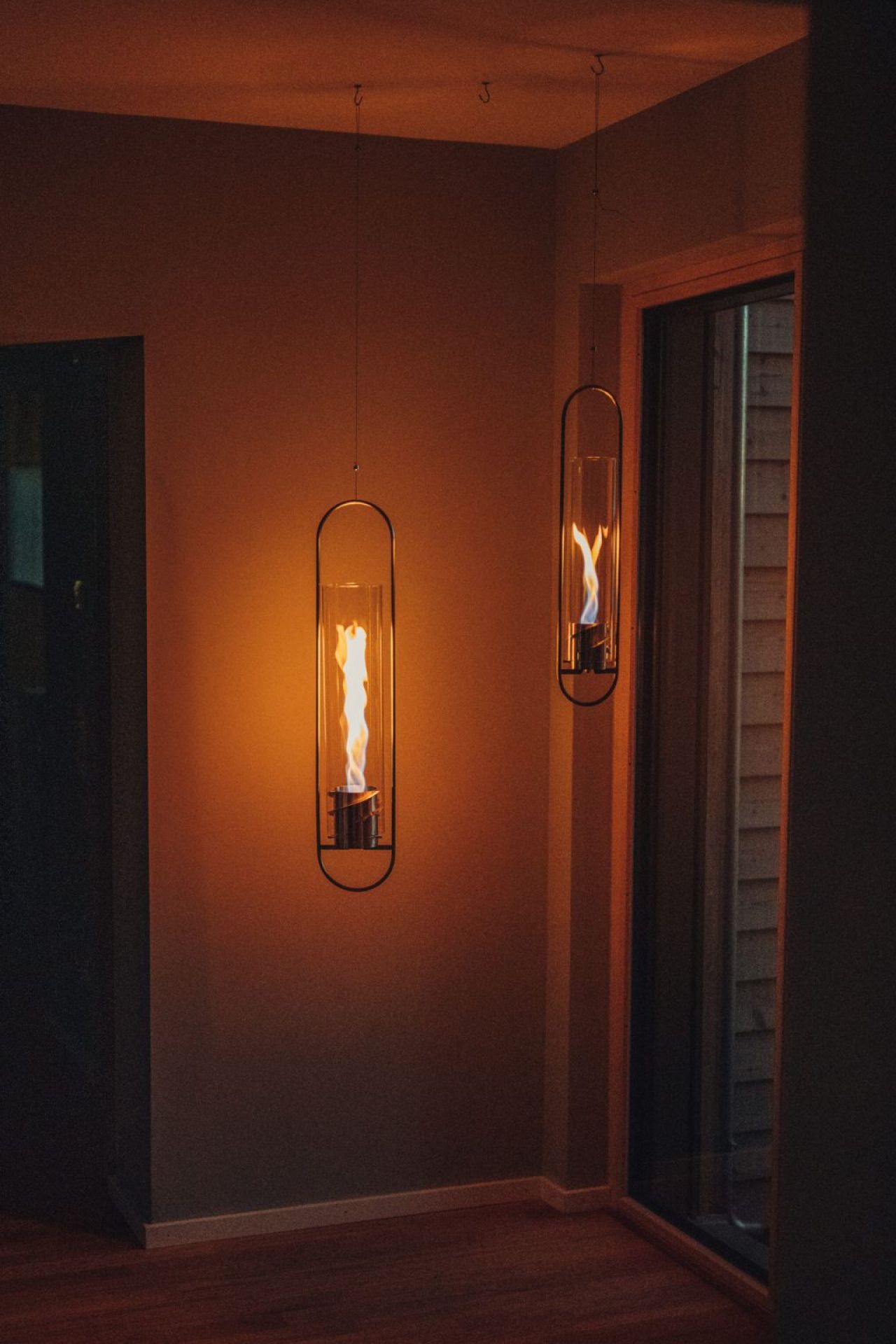 Spin 90 Windlicht/ Hängefeuer silber höfats EINZELSTÜCK