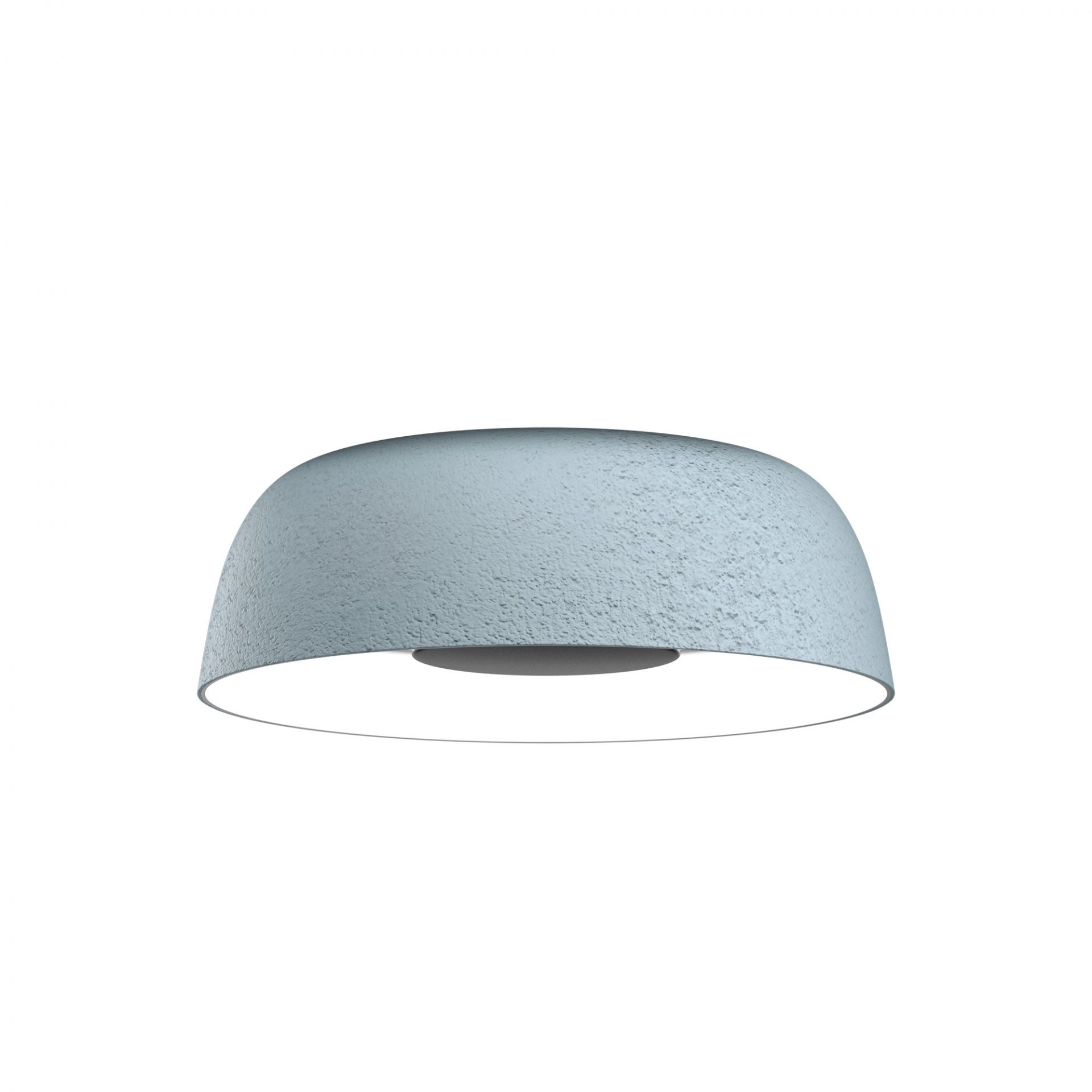 Djembé Deckenleuchte in Himmelblau: Moderne LED Lampe für Deckenmontage, stimmungsvolle Beleuchtung.