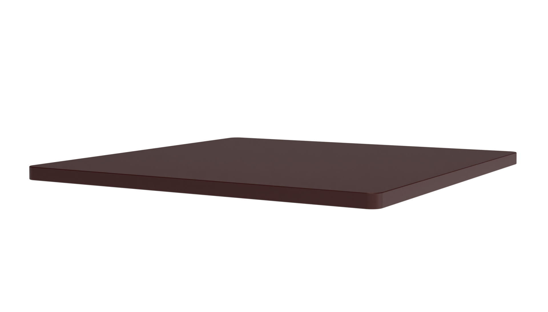 Braune Panton Wire Abdeckplatte B 35 cm von Montana für modulare Regalsysteme.