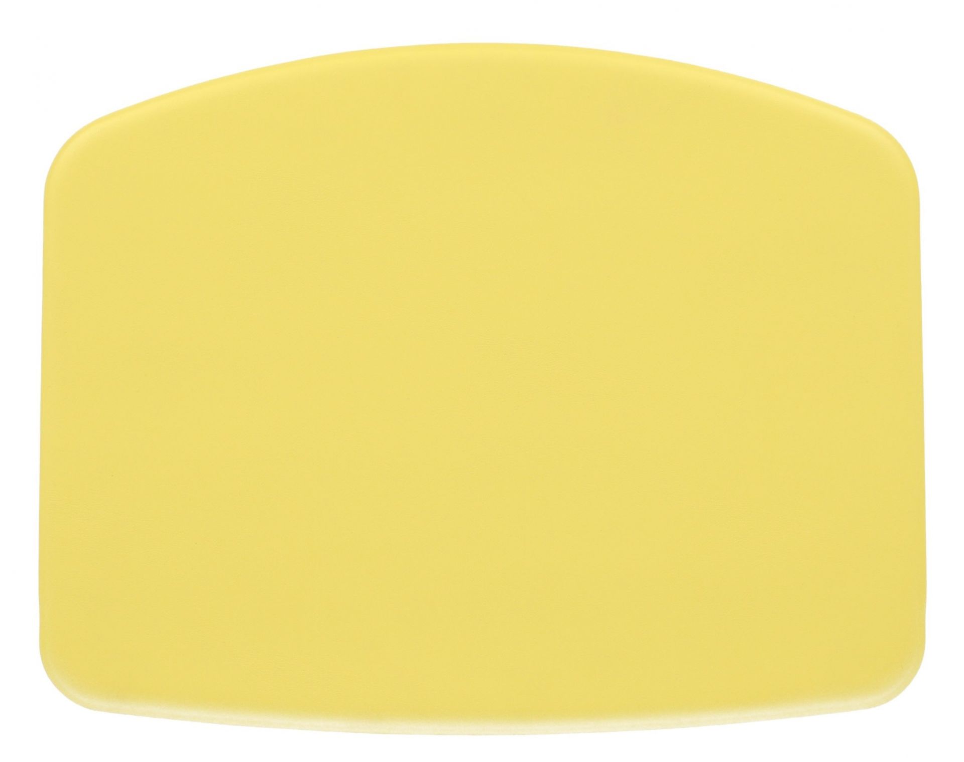 Gelbes Rückenkissen für Mori Stuhl, Jan Kurtz Outdoor Sitzkissen, bequeme Rückenlehne.